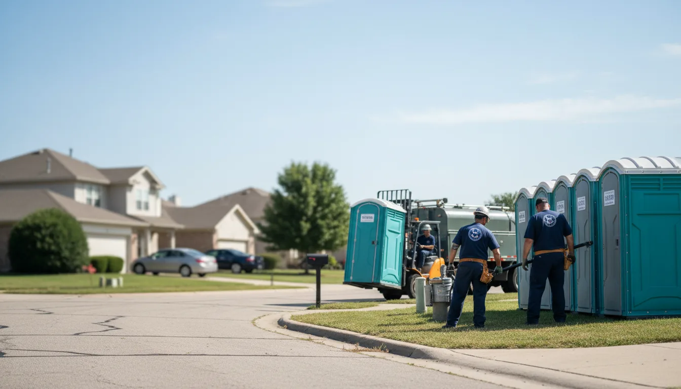 Porta Potty Rental in Tingley, IA near me